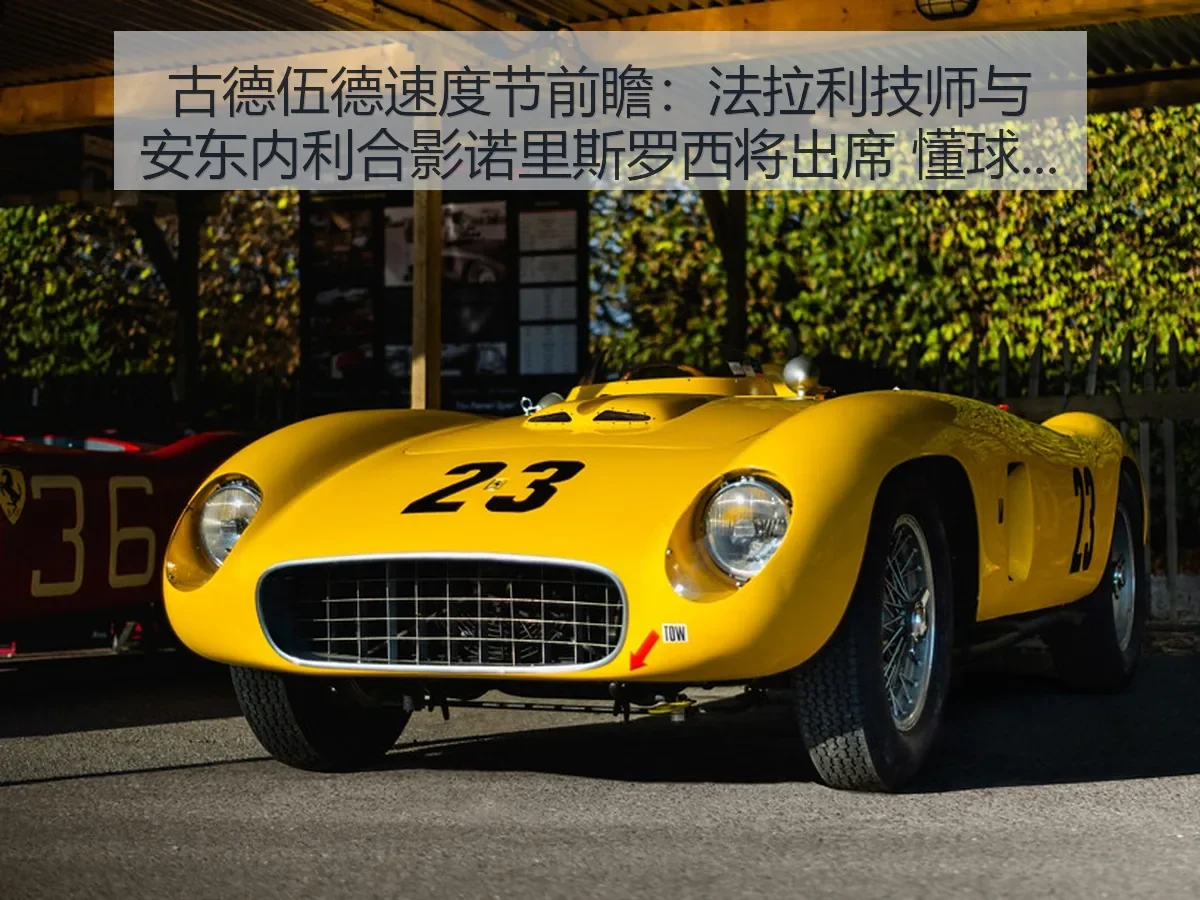 古德伍德速度节前瞻:法拉利技师与安东内利合影诺里斯罗西将出席 懂球观察